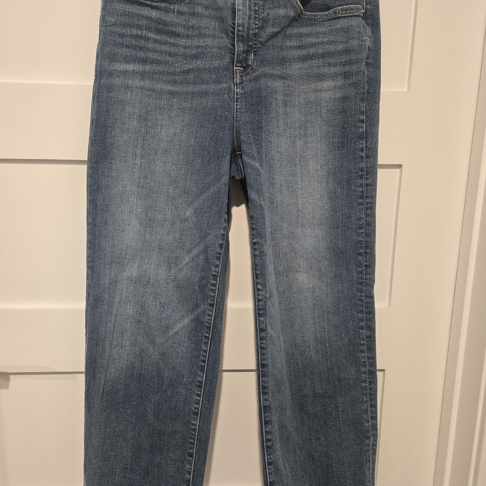 J. Crew Light Wash Wide Leg Jeans